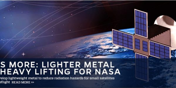 UF Engineers Develop Lightweight Metal for NASA