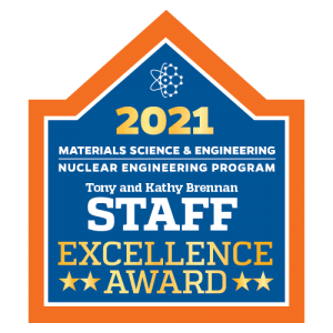 UF MSE-NE Brennan Staff Excellence Award
