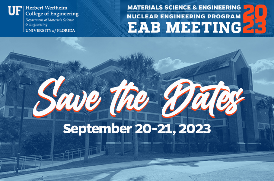 Fall 2023 EAB Meeting Agenda Department of Materials Science