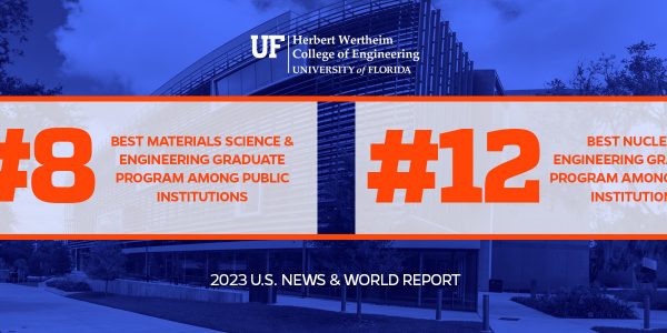 UF MSE and NE Graduate Programs Again Rank Among the Best