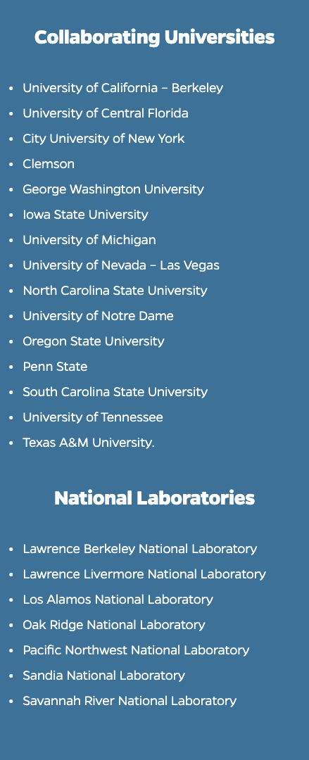 CNF Universities and Labs