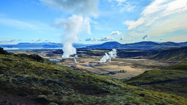 Iceland Geothermal plant