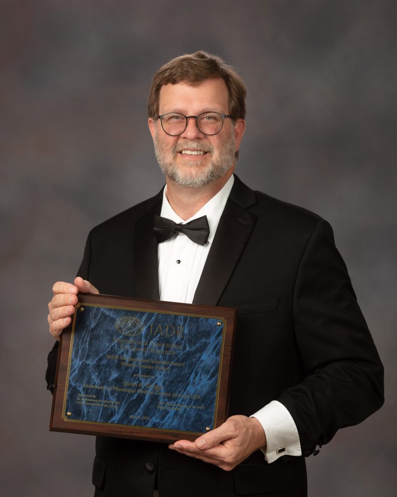 Jason Griggs, Ph.D. wins 2023 Wilmer Souder Award