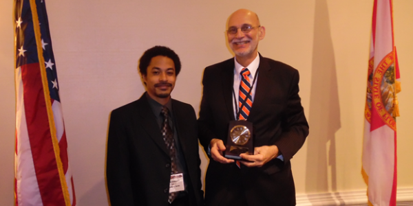 Dr. Jack Mecholsky receives 2014 William R. Jones Outstanding Mentor Award from the Florida Education Fund (FEF)