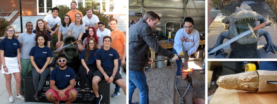UF 2019 Bladesmithing Team photos