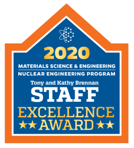 UF MSE-NE Staff Excellence award