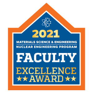 UF MSE-NE 2021 Faculty Excellence Award