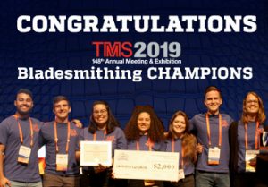 UF MSE 2019 TMS Bladesmithing