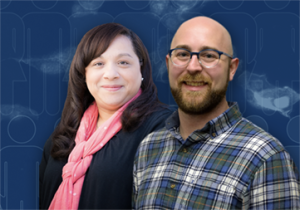 Josephine Allen, Ph.D. and Bryan James