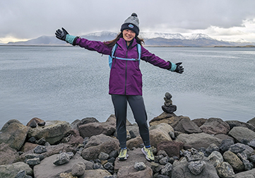 Brooke Lastinger in Iceland