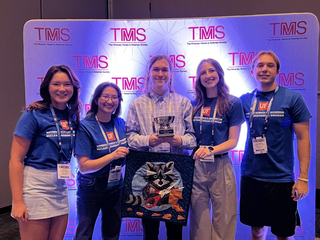 UF 2025 TMS Materials Bowl Winning Team
