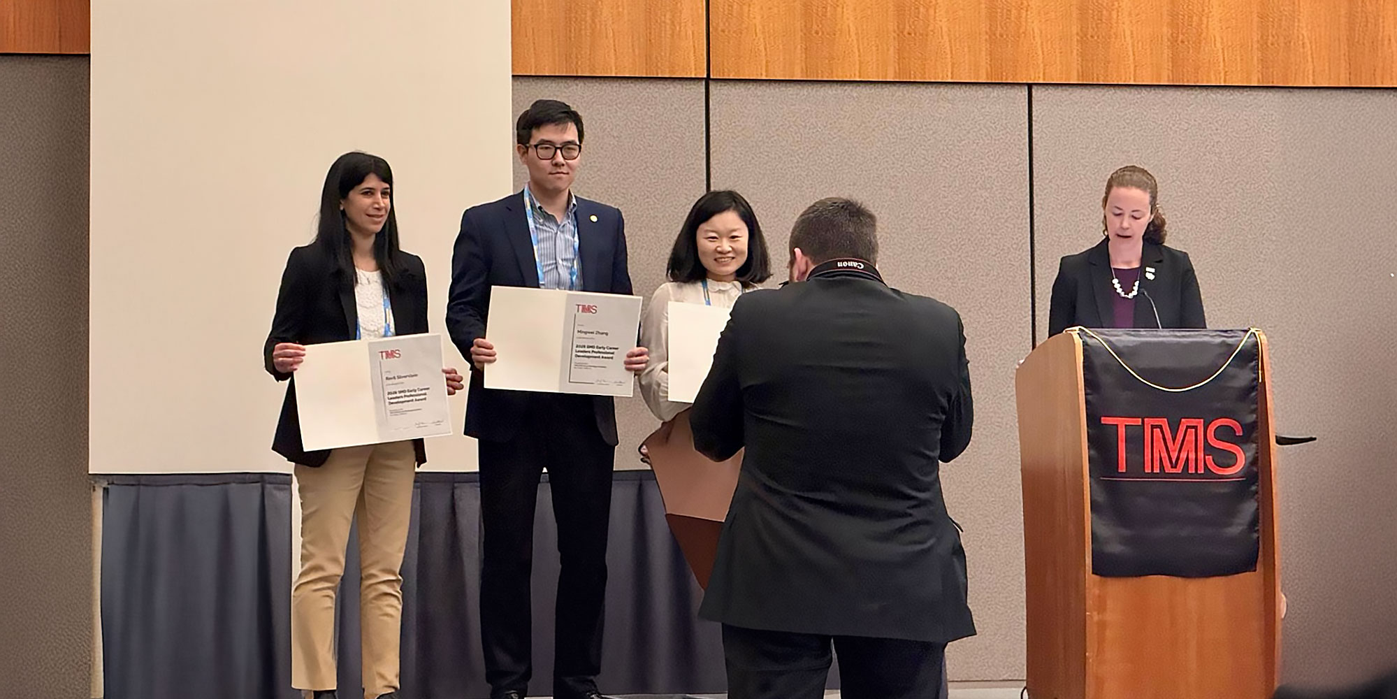 UF materials science professor earns National Early Career Award from TMS