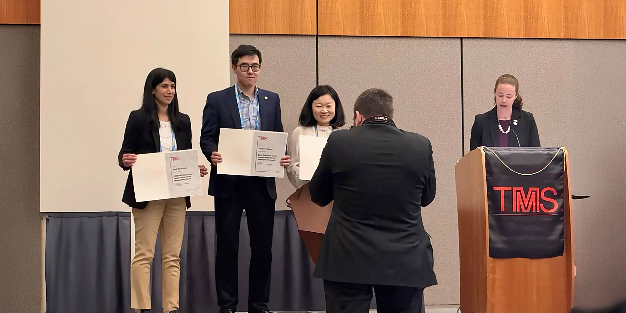 UF materials science professor earns National Early Career Award from TMS